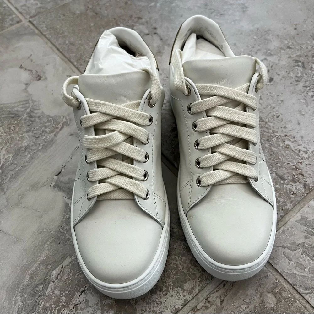 Salvatore Ferragamo Pierre Bicolor Sneakers (Made in Italy) Size 6C EXCELLENT!